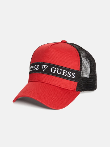 Кепка Guess бейсболка с логотипом 1159800469 (Красный, One size)