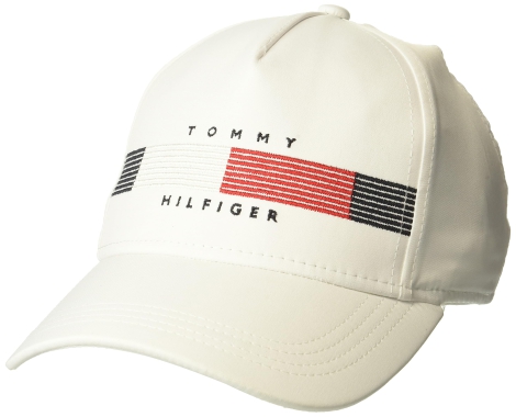 Бейсболка Tommy Hilfiger кепка с вышитым логотипом 1159809909 (Белый, One size)