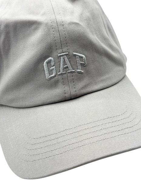 Кепка бейсболка GAP унисекс 1159814606 (Серый One size)