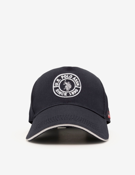 Бейсболка U.S. Polo Assn с логотипом 1159819188 (Синий One size)