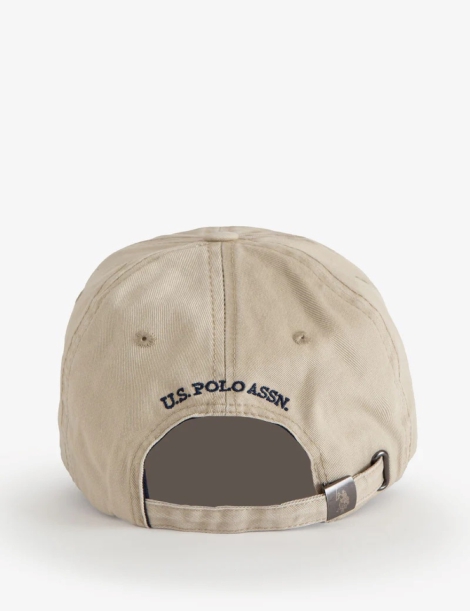Бейсболка U.S. Polo Assn кепка 1159821012 (Бежевый One size)