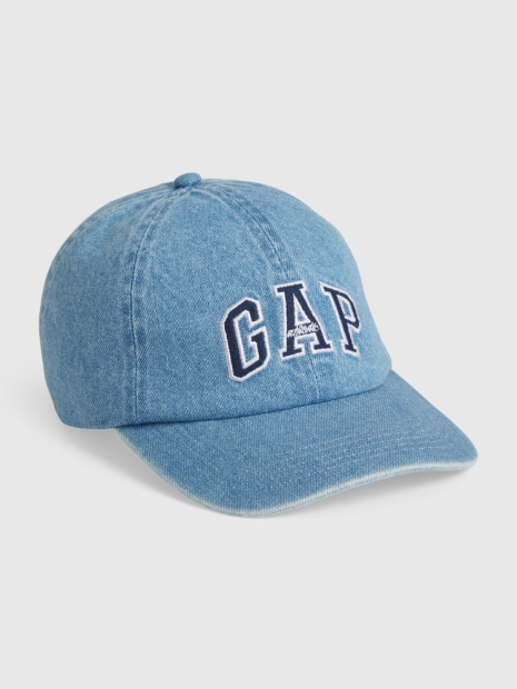 Стильная джинсовая кепка GAP бейсболка 1159834899 (Синий One size)