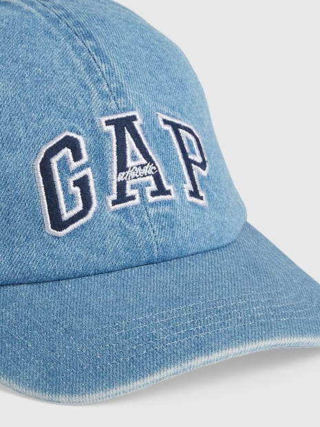 Стильная джинсовая кепка GAP бейсболка 1159834899 (Синий One size)