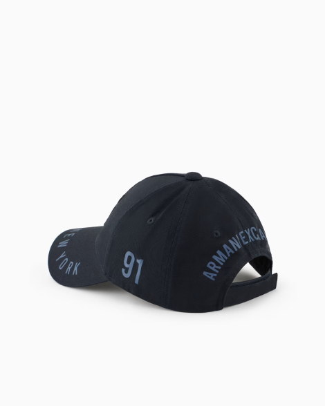 Стильна кепка Armani Exchange з логотипом 1159835174 (Синій One size)