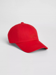 Бейсболка мужская GAP кепка унисекс 1159757449 (Красный, One size)