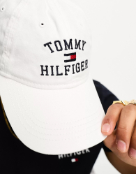 Бейсболка Tommy Hilfiger кепка унисекс 1159759735 (Белый, One size)