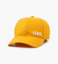 Бейсболка Levi's кепка с логотипом 1159775865 (Оранжевый, One size)