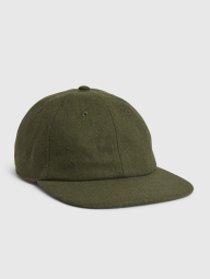 Шерстяная кепка бейсболка GAP унисекс 1159776013 (Зеленый, One size)