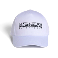 Стильная кепка Napapijri бейсболка с логотипом 1159779778 (Белый, One size)