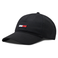 Бейсболка Tommy Hilfiger кепка с вышитым логотипом 1159779815 (Черный, One size)