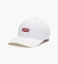 Стильная кепка Levi's бейсболка с логотипом 1159784490 (Белый, One size)