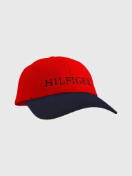 Бейсболка Tommy Hilfiger кепка с вышитым логотипом 1159788595 (Красный, One size)