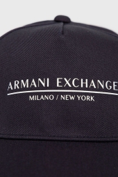 Стильная кепка Armani Exchange бейсболка с логотипом 1159793984 (Синий, One size)