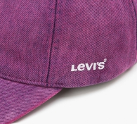 Стильная винтажная кепка Levi's бейсболка 1159794941 (Фиолетовый, One size)