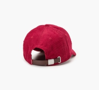 Стильная вельветовая кепка Levi's бейсболка с логотипом 1159799926 (Красный, One size)