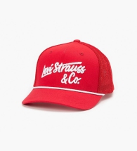 Бейсболка Levi's кепка с логотипом 1159799930 (Красный, One size)