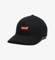 Бейсболка Levi's кепка с логотипом 1159801030 (Черный, One size)