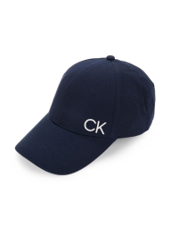 Бейсболка Calvin Klein кепка з логотипом 1159805140 (Білий/синій, One size)