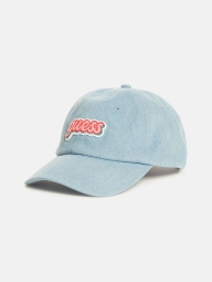 Детская джинсовая кепка Guess с логотипом 1159805245 (Синий, One size)