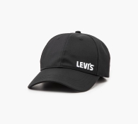 Бейсболка Levi's кепка с логотипом 1159806732 (Черный, One size)
