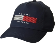 Бейсболка Tommy Hilfiger кепка с вышитым логотипом 1159807959 (Синий, One size)