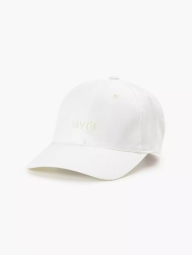 Стильна кепка бейсболка Levi's з логотипом 1159810360 (Білий, One size)