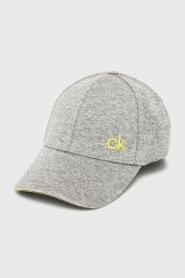 Бейсболка Calvin Klein кепка с логотипом 1159812158 (Серый, One size)