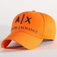 Стильная кепка Armani Exchange бейсболка с логотипом 1159817986 (Оранжевый One size)