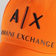 Стильна кепка Armani Exchange бейсболка з логотипом 1159817986 (Оранжевий One size)