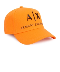 Стильна кепка Armani Exchange бейсболка з логотипом 1159817986 (Оранжевий One size)