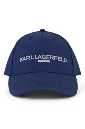 Кепка Karl Lagerfeld Paris бейсболка с логотипом 1159818224 (Синий One Size)