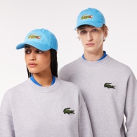 Бейсболка Lacoste кепка з логотипом 1159822282 (Блакитний One size)