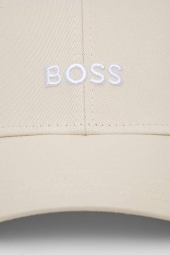 Кепка BOSS by Hugo Boss с логотипом 1159824302 (Бежевый One size)