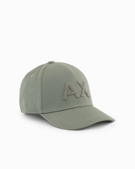 Стильная кепка Armani Exchange бейсболка с логотипом 1159833535 (Зеленый One size)