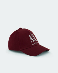 Стильная кепка Armani Exchange бейсболка 1159834440 (Бордовый One size)
