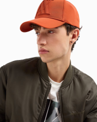Стильна кепка Armani Exchange з логотипом 1159835499 (Помаранчевий One size)