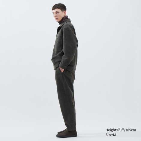 Куртка-сорочка преміум серії Uniqlo U 1159797350 (Сірий, XS)