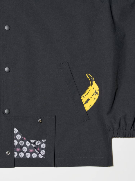 Куртка-сорочка KAWS+Warhol UT від UNIQLO на кнопках 1159833940 (Чорний M)