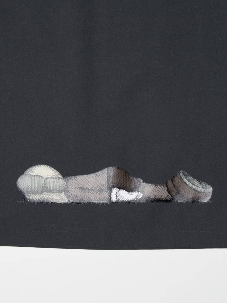 Куртка-сорочка KAWS+Warhol UT від UNIQLO на кнопках 1159833940 (Чорний M)