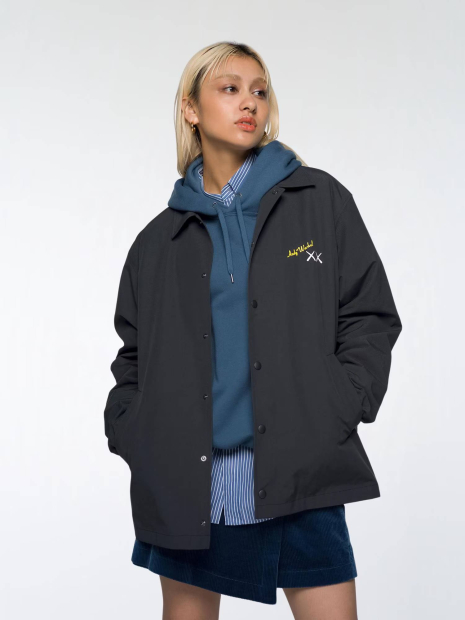 Куртка-сорочка KAWS+Warhol UT від UNIQLO на кнопках 1159833940 (Чорний M)