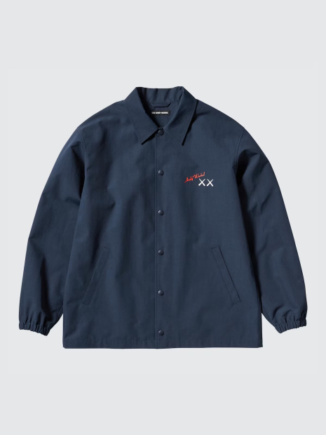 Куртка-сорочка KAWS + Warhol UT від UNIQLO на кнопках 1159834013 (Синій M)