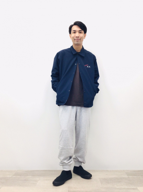 Куртка-сорочка KAWS + Warhol UT від UNIQLO на кнопках 1159834013 (Синій M)