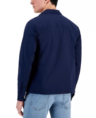 Куртка-рубашка Michael Kors на пуговицах 1159796063 (Синий, L)