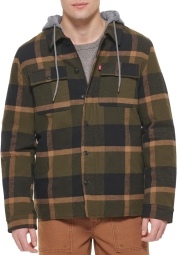 Мужская куртка-рубашка Levi`s 1159801603 (Зеленый, XXL)