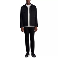 Мужская куртка-рубашка Karl Lagerfeld Paris 1159804838 (Черный, S)
