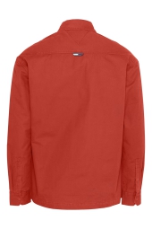 Мужская куртка-рубашка Tommy Hilfiger на кнопках 1159809491 (Оранжевый, S)
