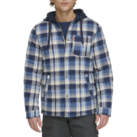 Стеганая куртка-рубашка Levi's с капюшоном 1159833780 (Синий S)