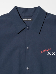Куртка-сорочка KAWS + Warhol UT від UNIQLO на кнопках 1159834013 (Синій M)
