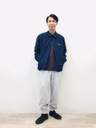 Куртка-сорочка KAWS + Warhol UT від UNIQLO на кнопках 1159834013 (Синій M)