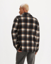Мужская флисовая куртка-рубашка Levi's утепленная на меху 1159836978 (Разные цвета XXL)